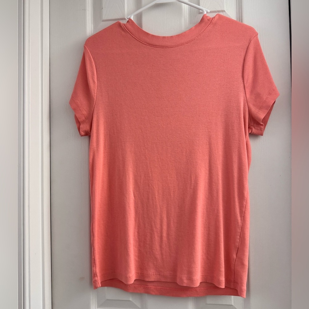 A New Day Pink Fitted Short Sleeve T-Shirt